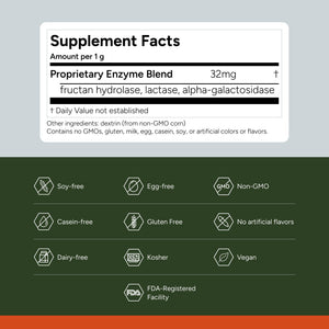 FODZYME® Home Kit Digestive Enzymes for Gut Health, Relief for Bloating, Gas, Constipation, Diarrhea, Abdominal Pain, Low FODMAP, 60 Dose FODZYME buy supplements Au