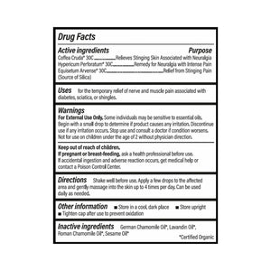 Forces of Nature Nerve Pain Management, Organic Topical Relief for Neuropathy & Nerve Discomfort, Homeopathic Medicine Supports Relief from Shooting Pains for Back, Hands, Legs and Feet, .37 fl oz Forces of NatureBuy Supplements Australia