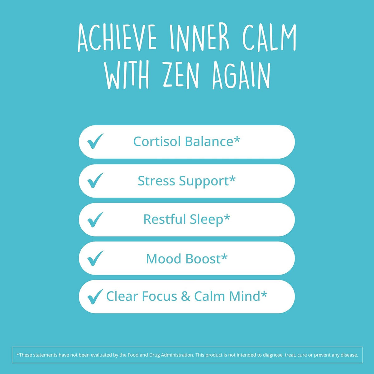 Happy Healthy Hippie Joy-Filled with Saffron Mood Support Supplement & Zen Again Cortisol Manager