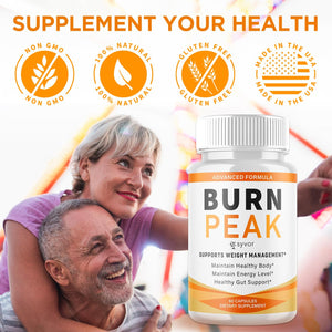 (3 Pack) Burn Peak Capsules, Official Burnpeak Pink Salt Pills with All Natural Ingredients, Advanced BurnPeak Health Supplement with Premium Vitamins for Active Lifestyle Support (180 Capsules) SyvorBuy Supplements Australia