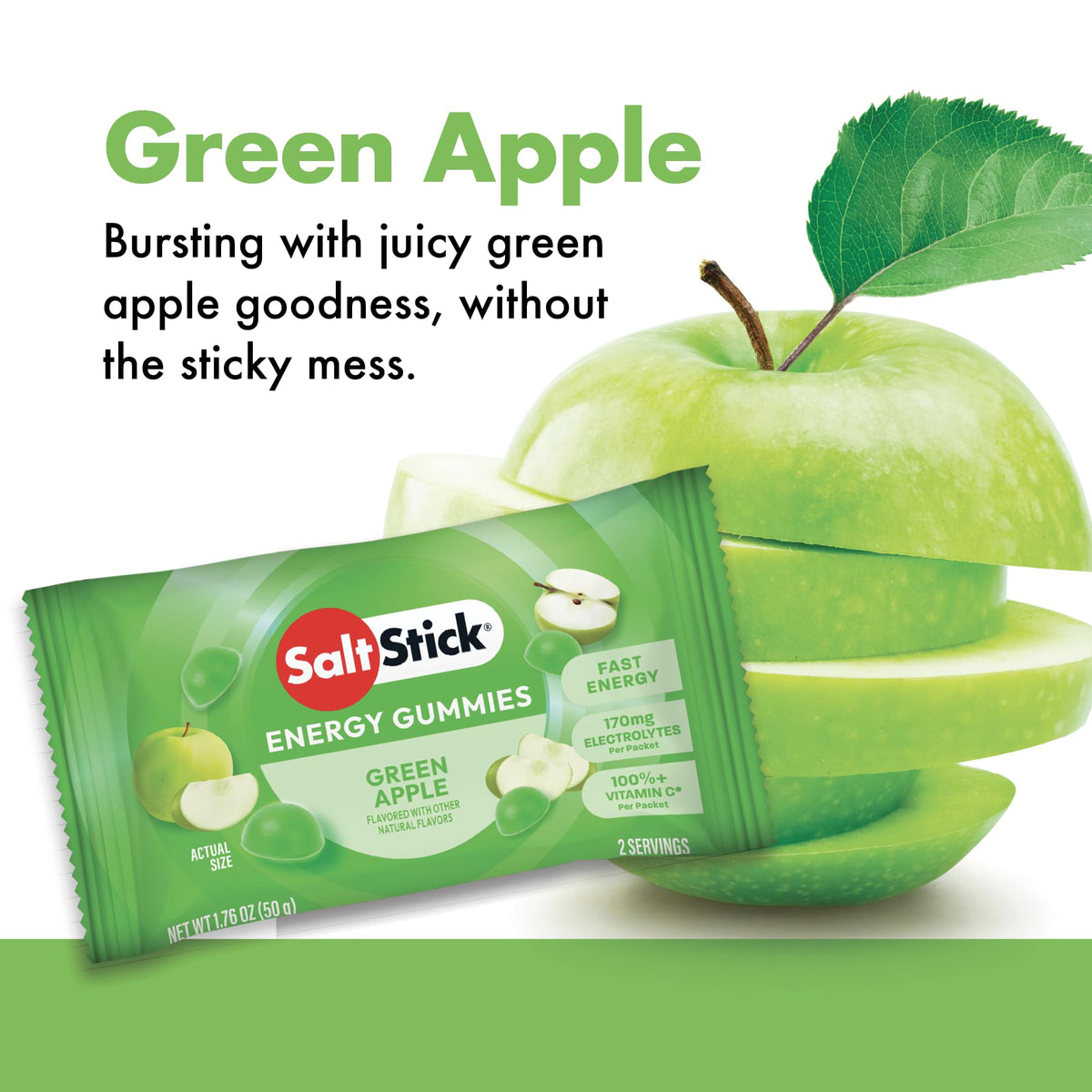 SaltStick Energy Chews Energy Gummies Variety Pack 10 Bags/ 20 Servings