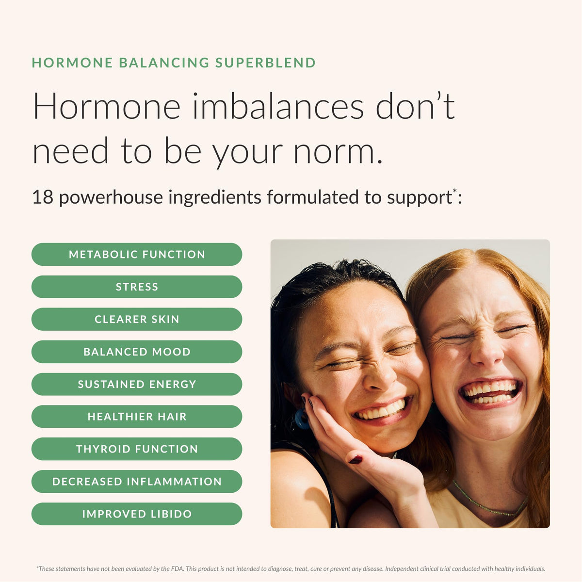 BEAM Glow Hormone Support & Cortisol Supplement for Women - Daily Vitamins for Women with Ashwagandha, Selenium, Zinc, Vitamin A, Biotin for Cycle Health, Mood & Energy, Strawberry Kiwi, 15 Servings