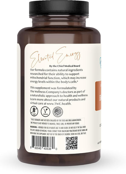 Elevated Energy – Caffeine-Free, Natural Energy Booster, 60ct
