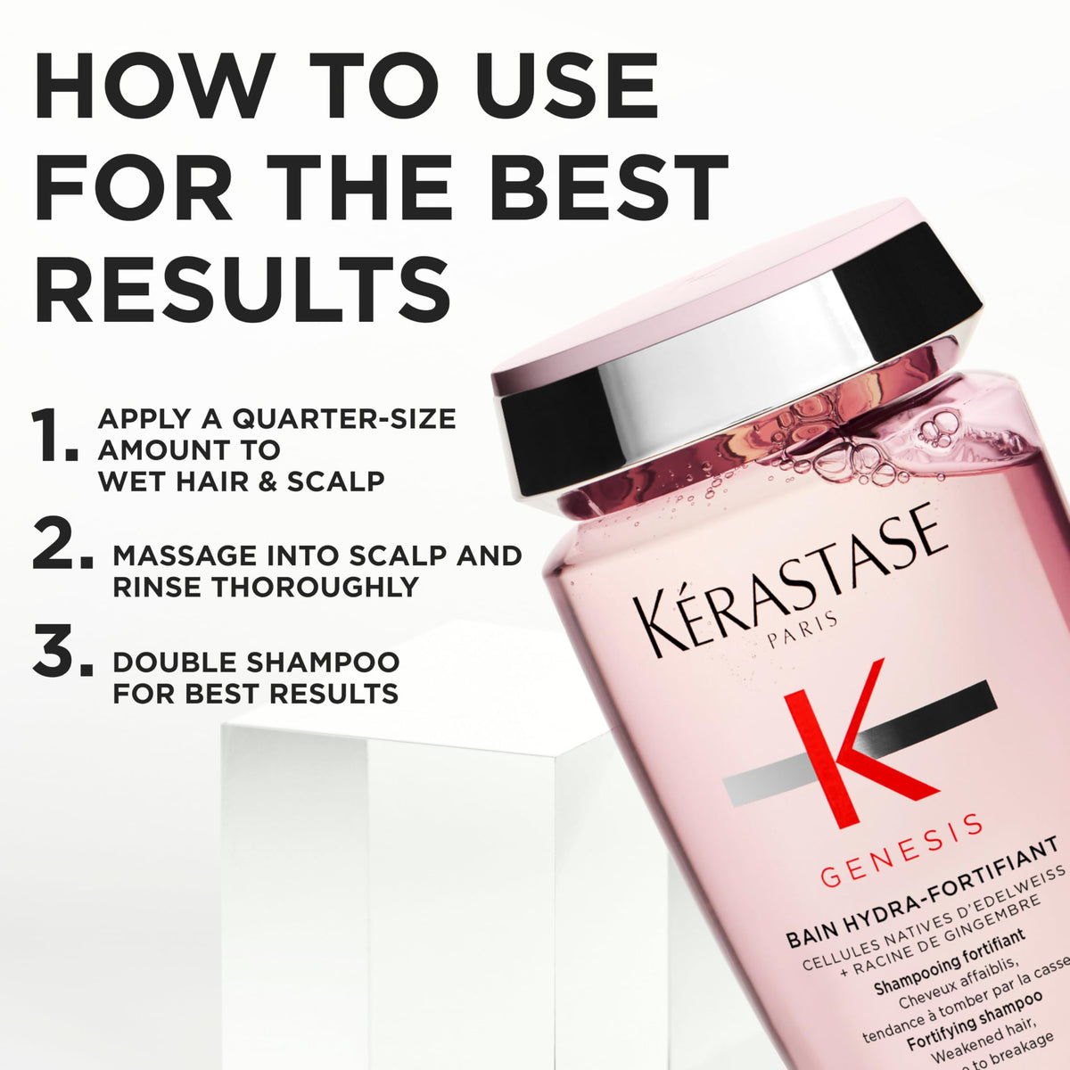 Kerastase Genesis Hydra-Fortifiant Shampoo – For Weak Hair