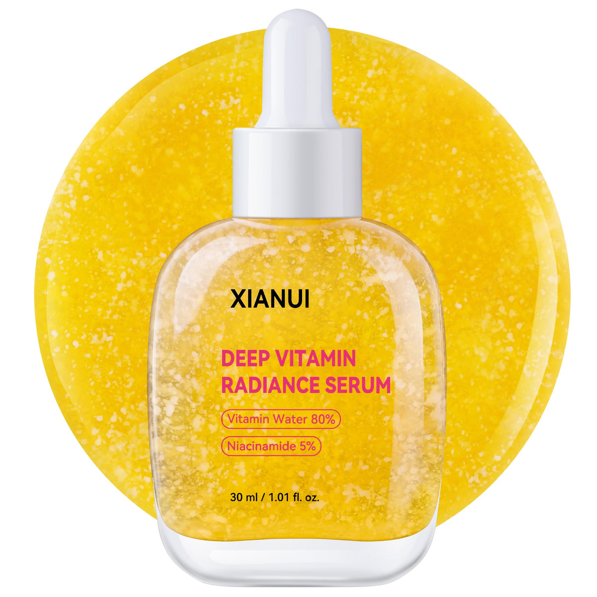 Suplement ​XIANUI Deep Vitamin Radiance Serum - 5% Niacinamide + TXA + Vitamin C - Brightening & Hydrating Face Serum with Ceramide & Triple Hyaluronic Acid - VelvetGlow USA