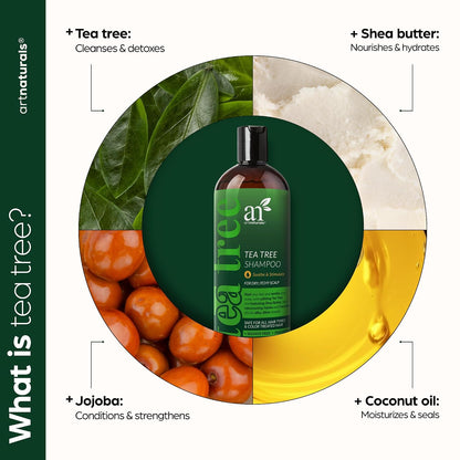 Artnaturals Tea Tree Shampoo, 16 fl oz
