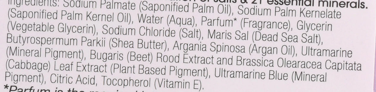 One With Nature Dead Sea Mineral Soap, Lemon Sage, 7-Ounces (Pack of 6)