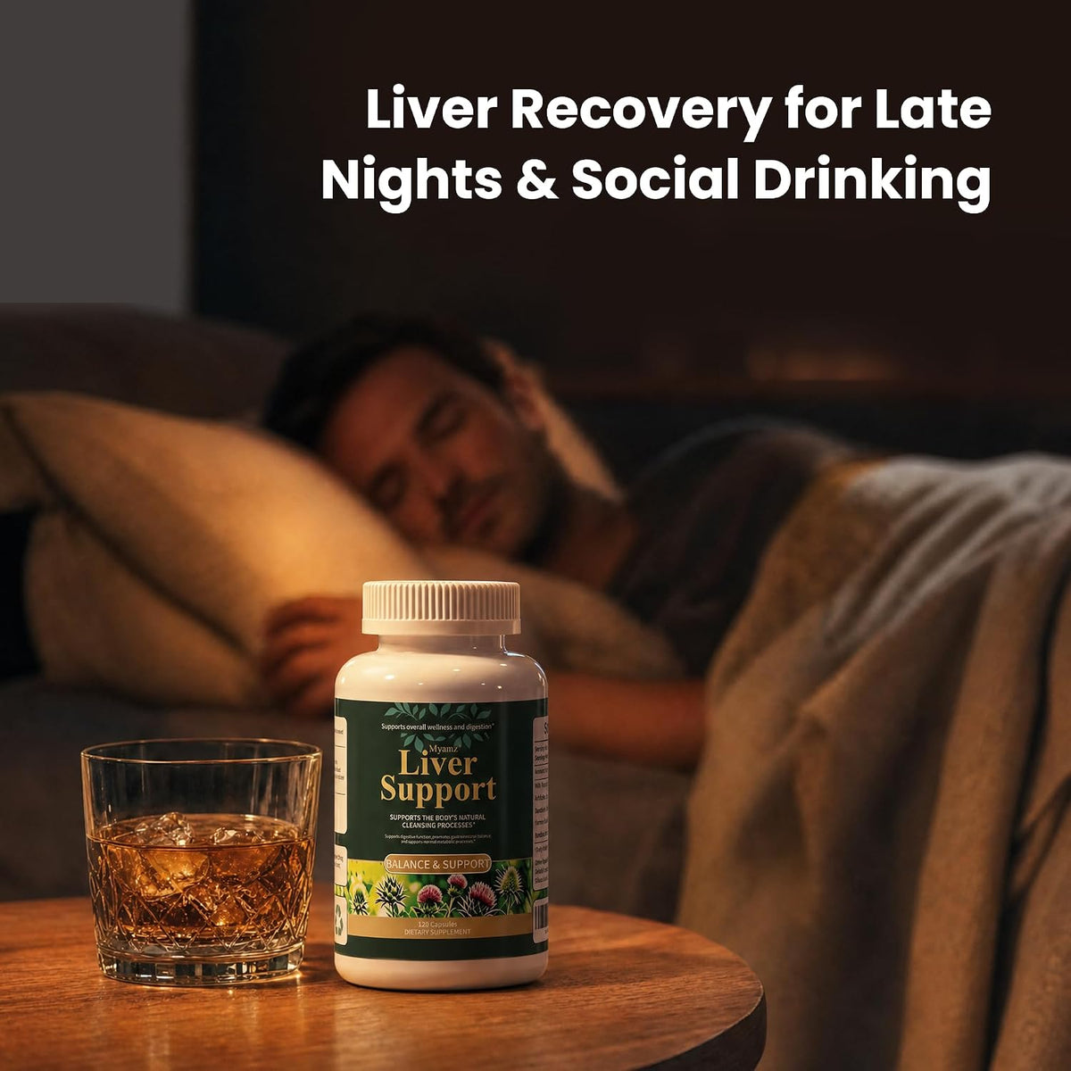 Liver Support with Milk Thistle, 30-Day Supply, Artichoke & Turmeric