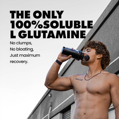 Gains in Bulk L-Glutamine Powder, Unflavored, 90 Servings