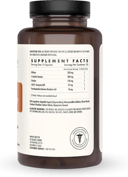 Elevated Energy – Caffeine-Free, Natural Energy Booster, 60ct