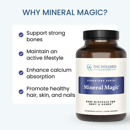 Mineral Magic - Rare Minerals for Bone Strength & Heart Health, 60ct