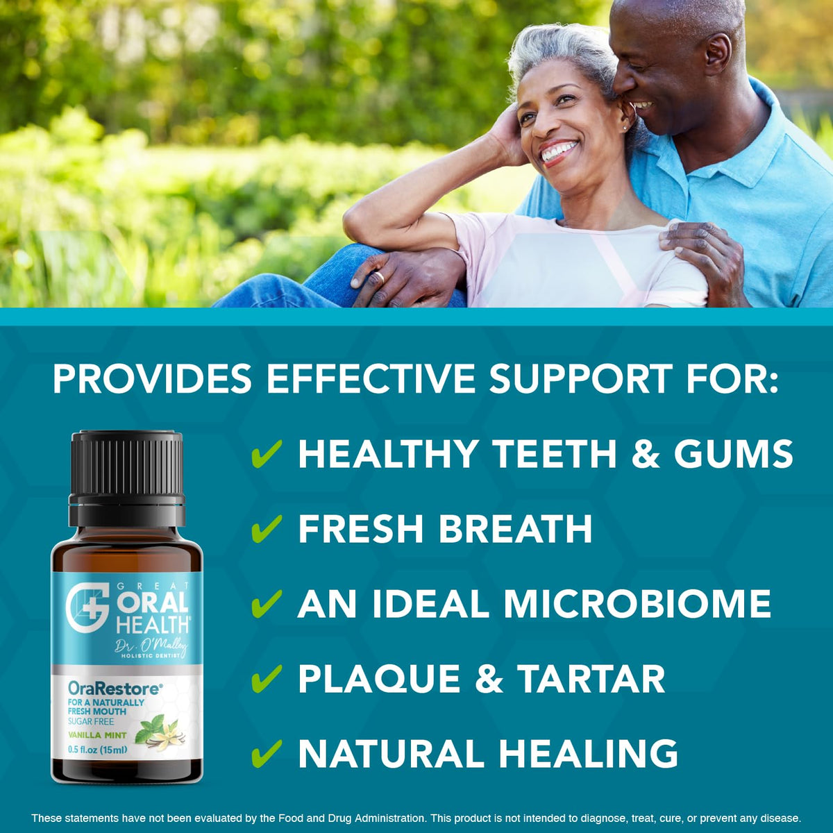 Suplement ​OraRestore Bad Breath Treatment for Adults Halitosis: Dentist Formulated Oral Rinse Concentrate Tooth Oil Liquid Toothpaste, Fresh Breath Mouthwash for Dry Mouth - VelvetGlow USA