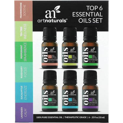 ArtNaturals Top 16 Essential Oils Set, 16 x 10 mL