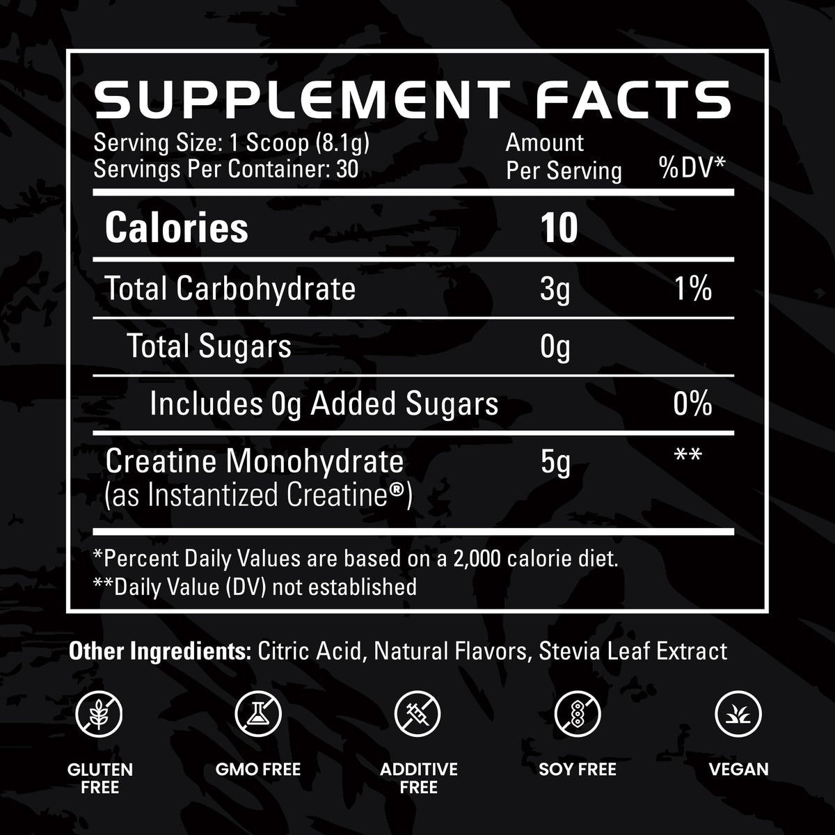 Gains in Bulk Instantized Creatine Monohydrate, Unflavored, 100 Servings