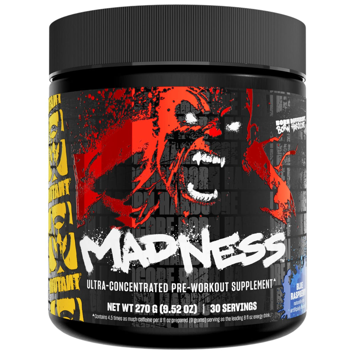 MUTANT Madness, Ultra-Concentrated Pre-Workout, Fruit Punch, 9.52 oz