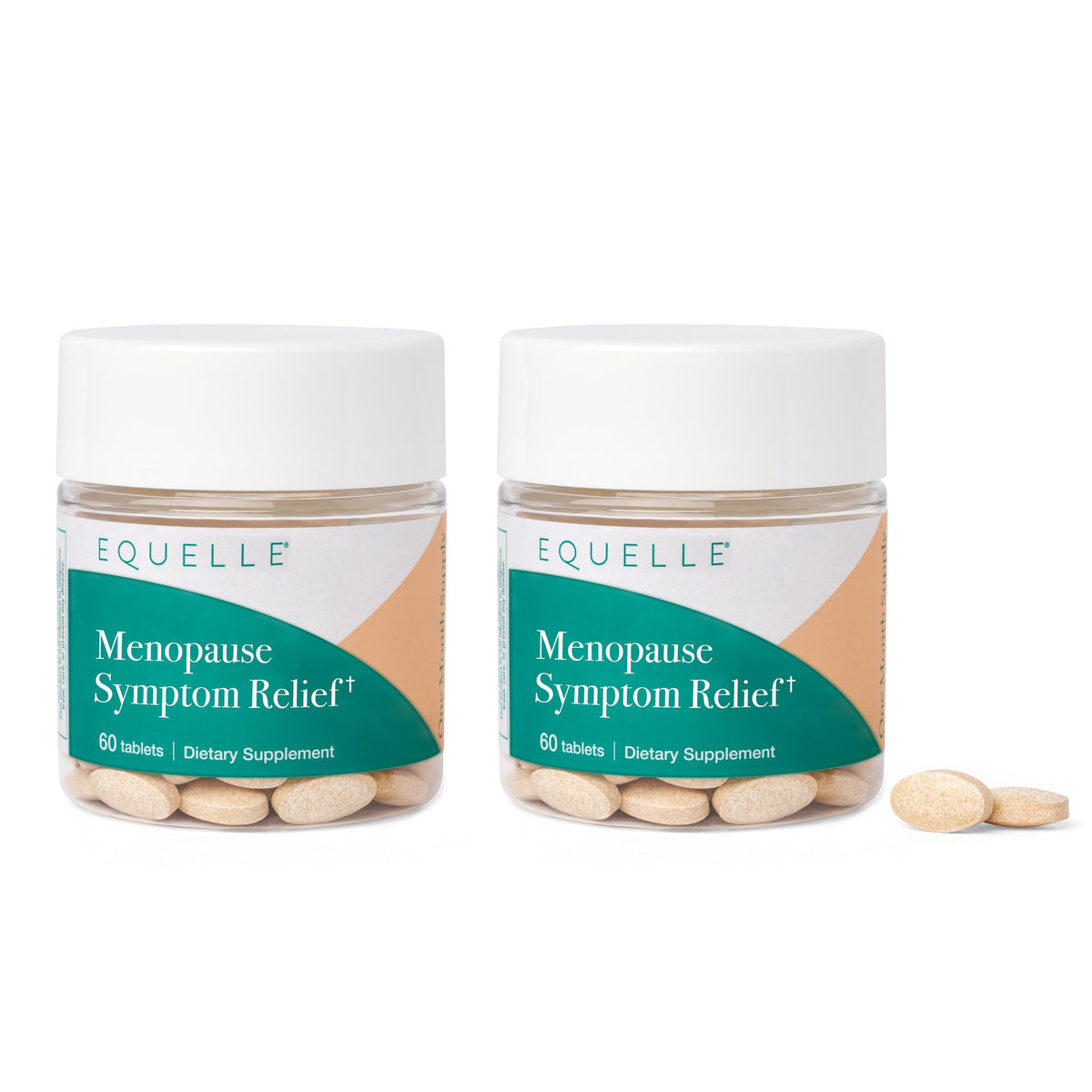 EQUELLE Multi-Symptom Perimenopause & Menopause Relief Relief from Hot Flashes, Muscle Aches & Supports More Sleep. Hormone-Free, Plant-Based S-Equol – 1 Month Supply (60 Tablets)