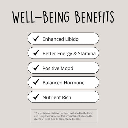 Beetroot Capsules & Organic Maca Energy Pills & Libido Enhancer