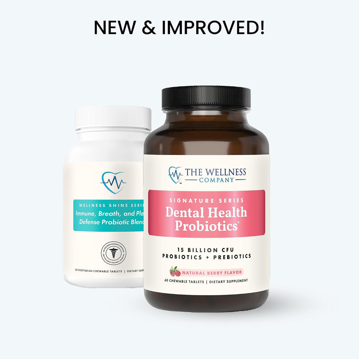 Dental Health Probiotic,15 Billion CFU & Xylitol, 60 Chewable Tablets