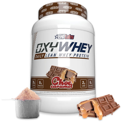 EHP Labs OxyWhey Whey Protein Isolate – 25g High Protein, Low Carb, Sugar Free Meal Replacement – Lean Whey Powder for Muscle Recovery – Non-GMO, Gluten Free – 25 Serves – Vanilla Ice Cream