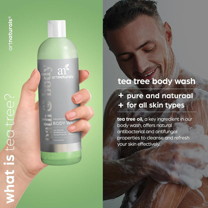 Artnaturals Tea Tree Body Wash, 12 fl oz