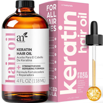 ArtNaturals Biotin & Collagen Hair Oil, 4 oz