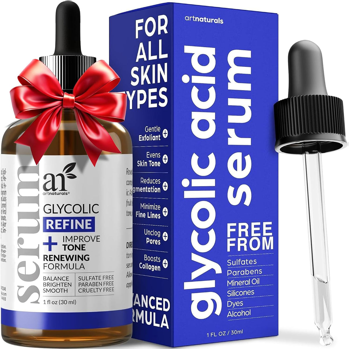 ArtNaturals Glycolic Acid Face Serum, 1 oz