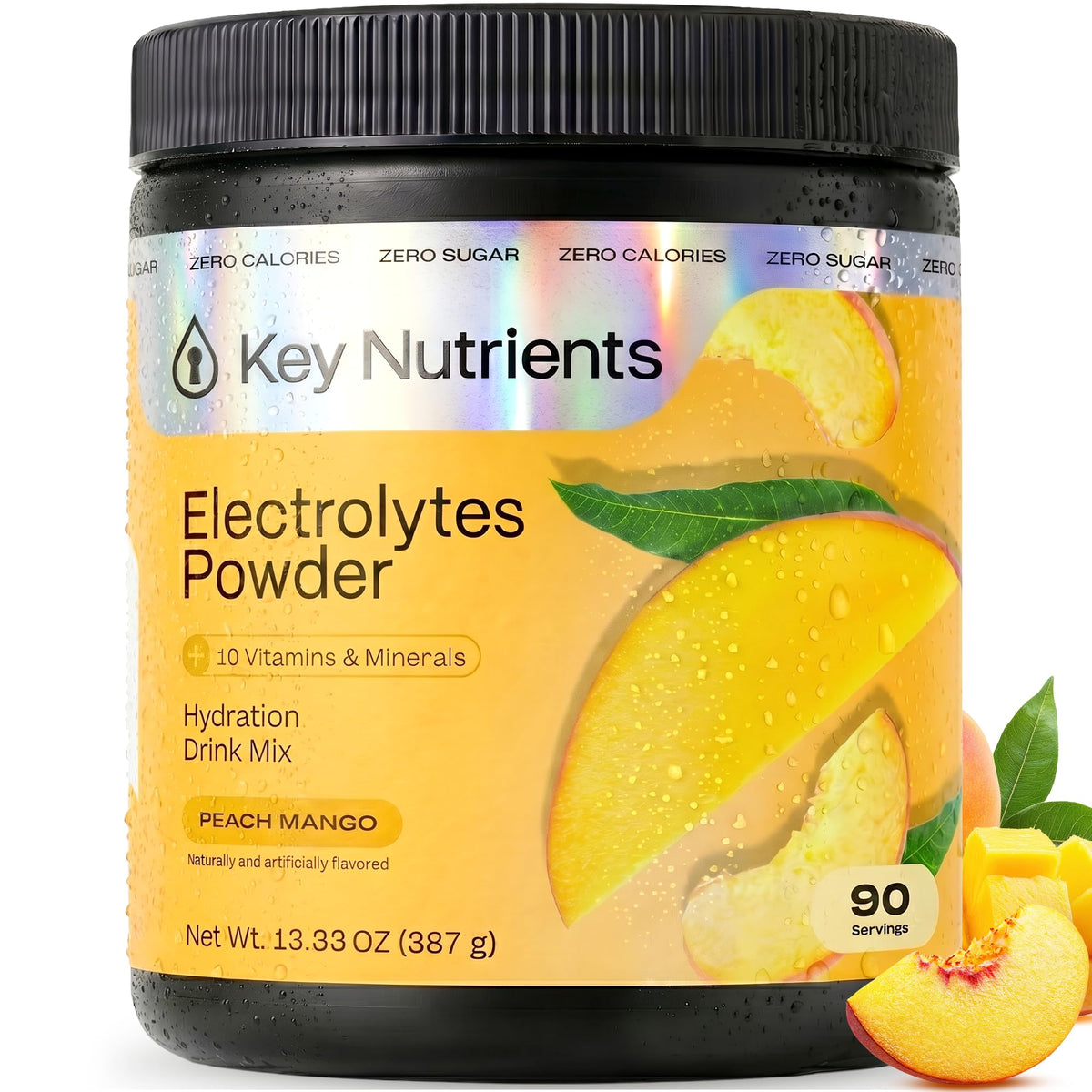 KEY NUTRIENTS Multivitamin Electrolyte Packets, No Sugar Variety Pack, 10Ct