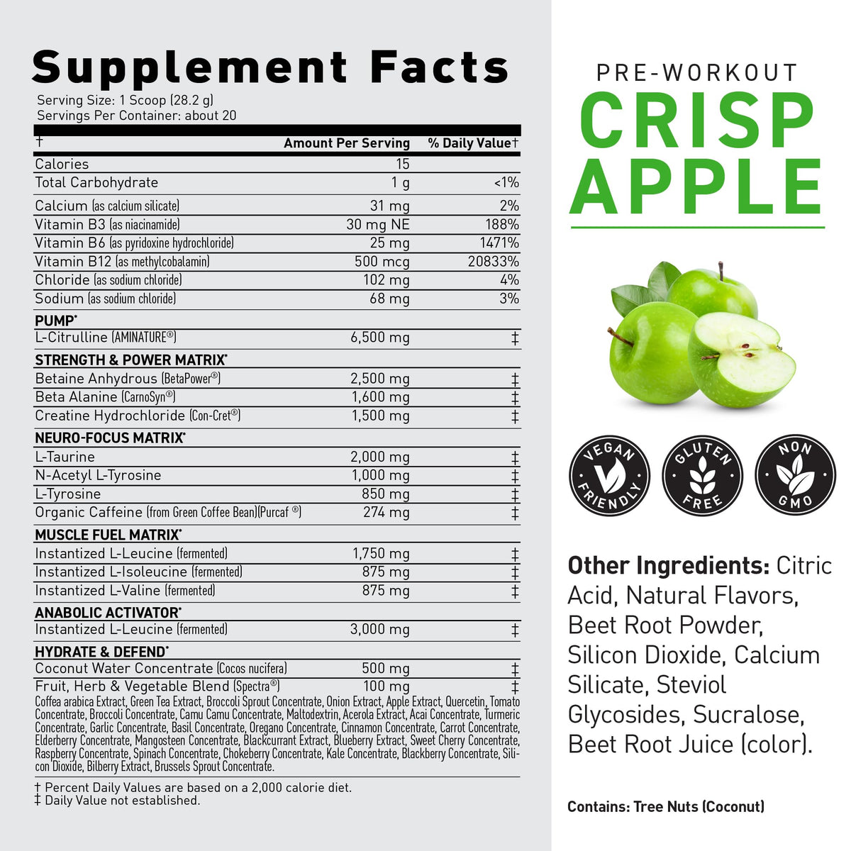 Kaged Original Pre Workout Powder | Fruit Punch | Pre-Workout with Creatine, Beta Alanine, L-Citrulline, BCAAs | 274 mg Caffeine | Pre Supplements for Men & Women | 20 Servings