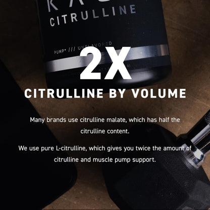 Kaged L-Citrulline Powder | Unflavored | Enhanced Pumps | Improve Muscle Vascularity | Nitric Oxide Booster | Supplements for Men & Women | 100 Servings