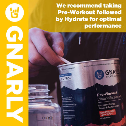 Gnarly Nutrition Hydrate Electrolyte Powder – Orange Pineapple Exercise Hydration Drink Mix – NSF Sport Certified – Electrolyte Solution, Performance & Recovery – Orange Pineapple, 14.10 oz