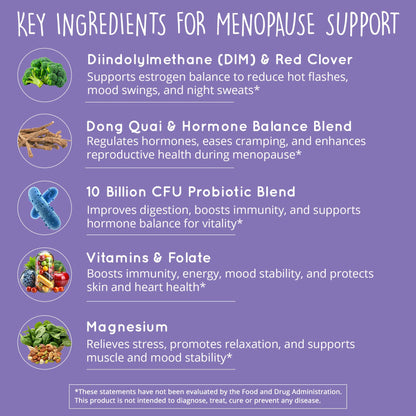Hormone Balance for Women - PMS & PMDD Support Supplement, Vegan, 60 Ct