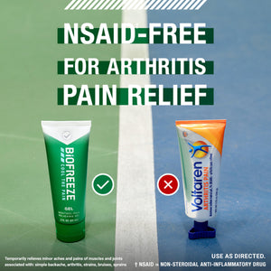 Biofreeze Gel Pain Relief, Knee & Lower Back Pain Relief, Arthritis Pain Reliever, Sore Muscle Relief, Neck Pain Relief, Cooling Joint Pain Relief, Menthol Gel 3 Fl Oz BiofreezeBuy Supplements Australia