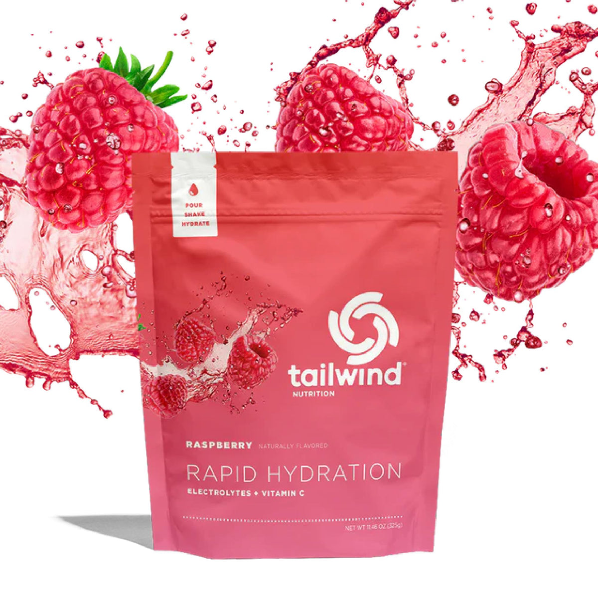 Tailwind Nutrition Rapid Hydration, Strawberry Lemonade, 12 Servings