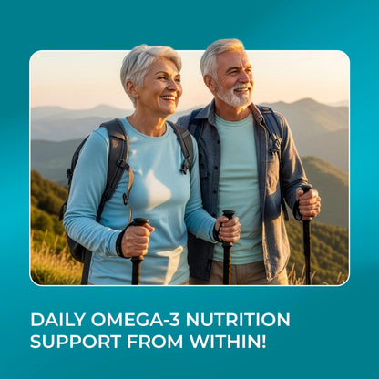 PUREHEALTH RESEARCH Complete Omega 3 Fish Oil Softgels - Omega-3 Fatty Acid Supplements for Women & Men - EPA DHA Supplement for Hearth,