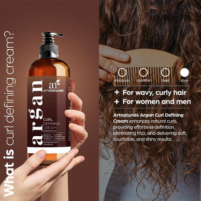 Artnaturals Curl Defining Cream with Argan Oil, 12 oz
