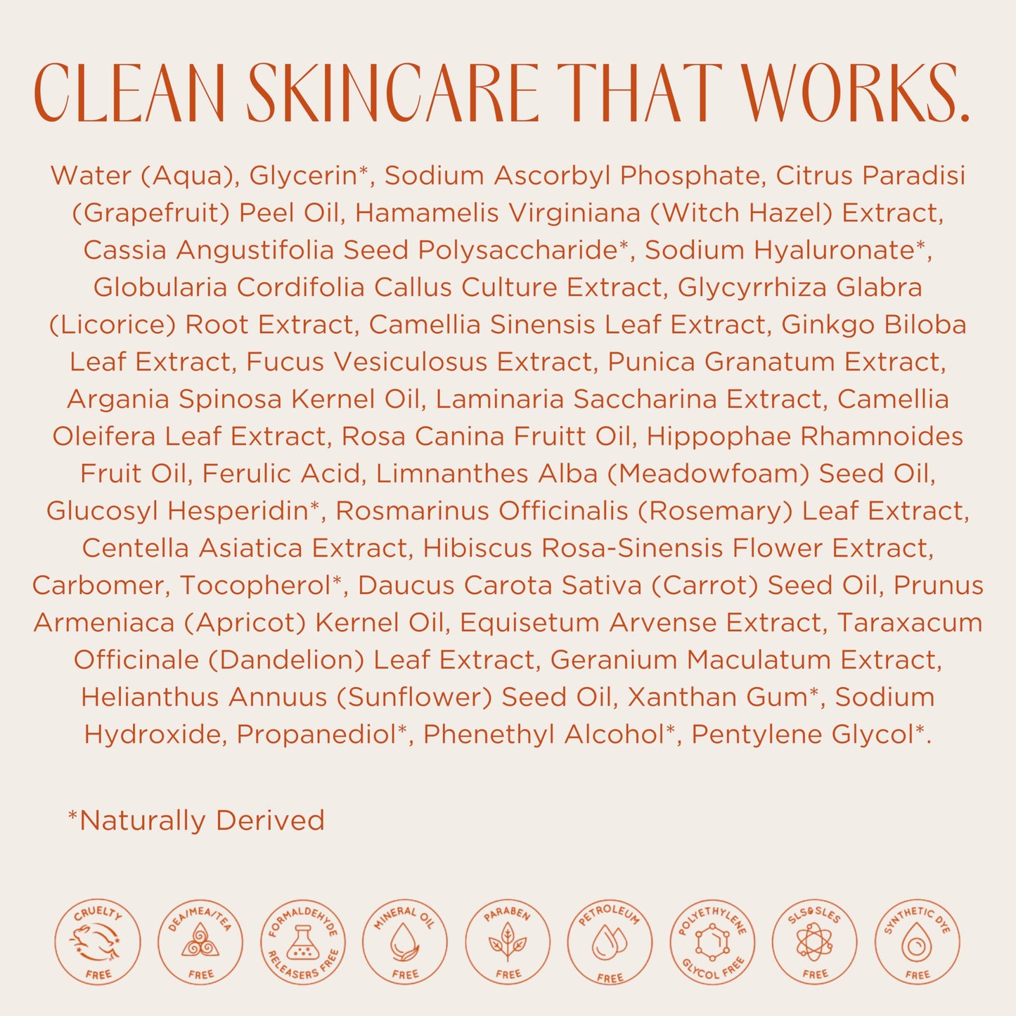 InstaNatural Vitamin C Face Serum, Brightens, Hydrates and Reduces Signs of Aging, with Vitamin C, Hyaluronic and Ferulic Acid, 1 FL Oz