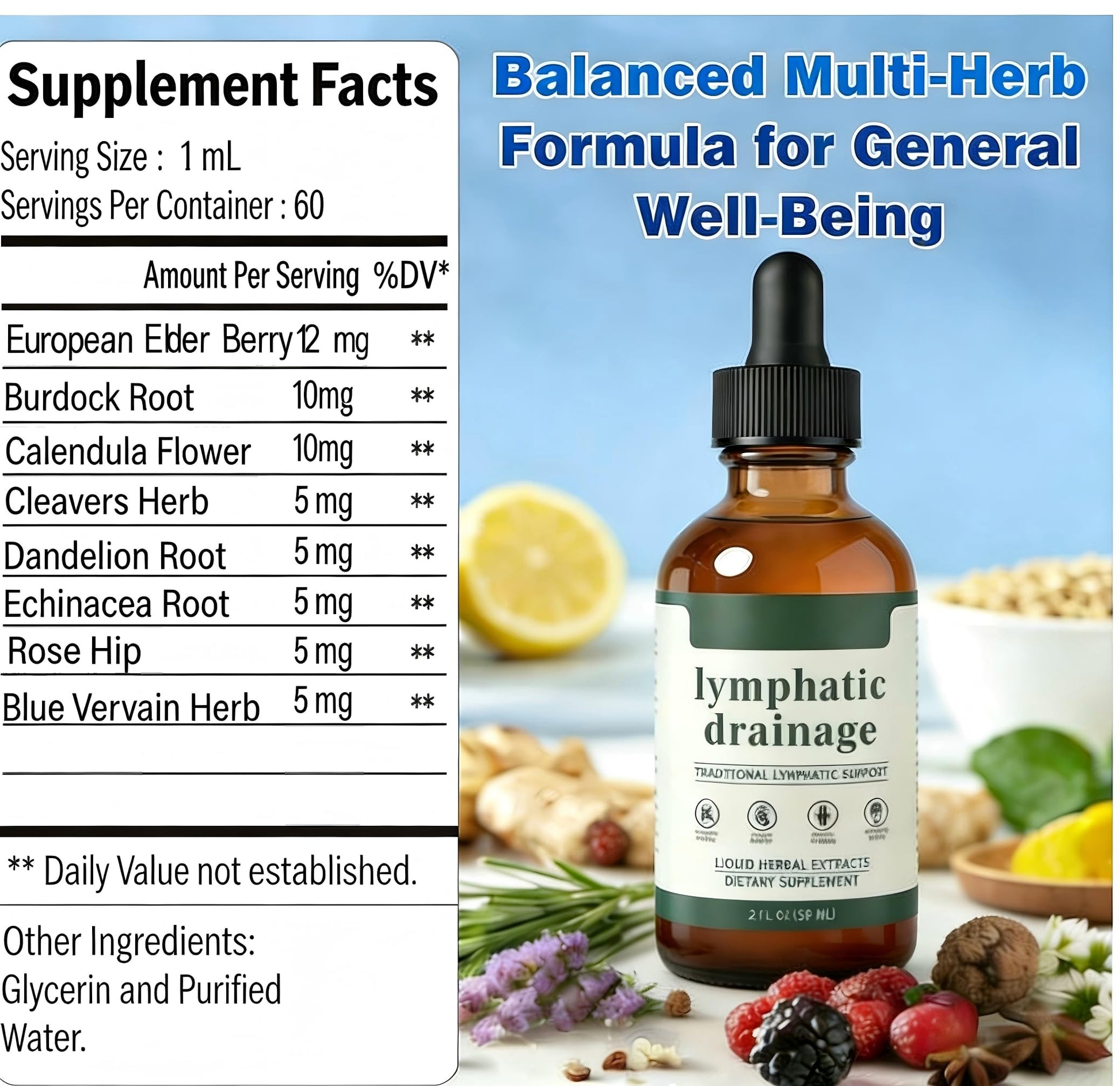 Skrmooning Lymphatic Drainage Drops -2 Pack Organic Lymphatic Drainage Supplement, Reduces Swelling, Boosts Immunity Vitality,Enhance Clarity, Portable Dropper Design, 2 Fl Oz Skrmooning buy supplements Au