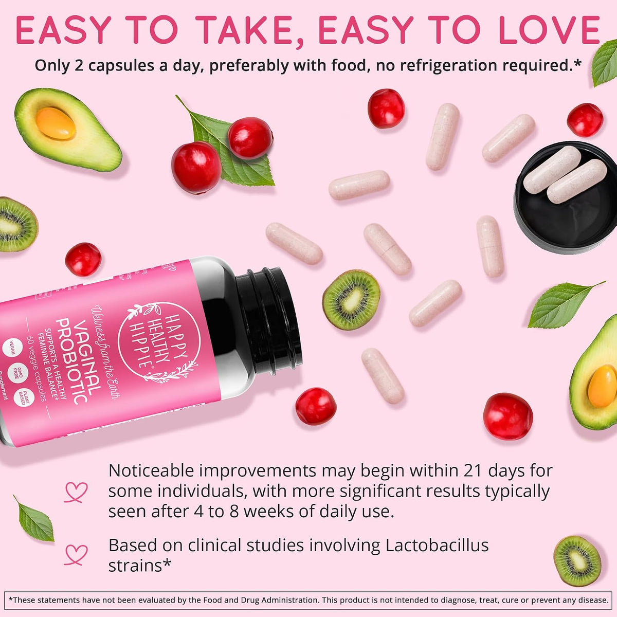 Vaginal Probiotics for Women & Vegan Collagen Builder Collagen Pills