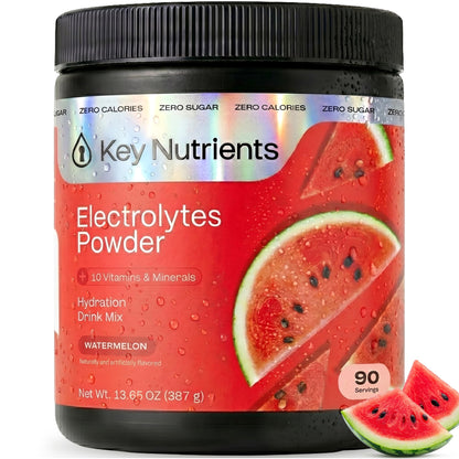 KEY NUTRIENTS Multivitamin Electrolyte Packets, No Sugar Variety Pack, 10Ct