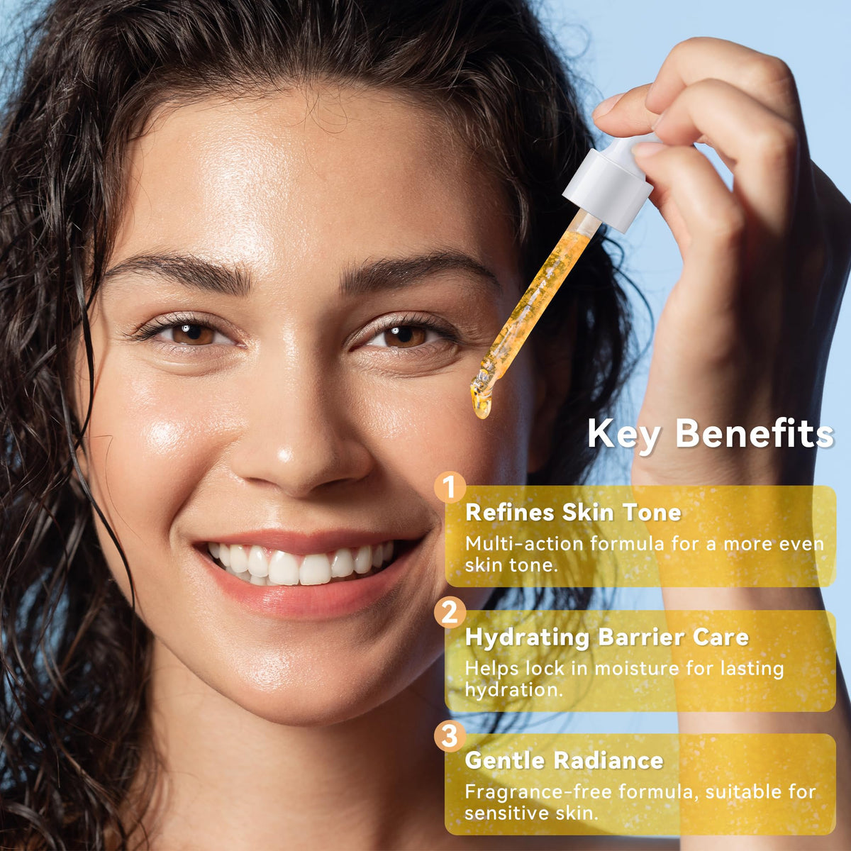 Suplement ​XIANUI Deep Vitamin Radiance Serum - 5% Niacinamide + TXA + Vitamin C - Brightening & Hydrating Face Serum with Ceramide & Triple Hyaluronic Acid - VelvetGlow USA