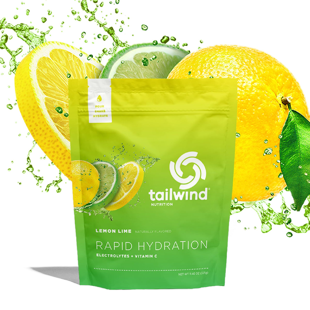 Tailwind Nutrition Rapid Hydration, Strawberry Lemonade, 12 Servings