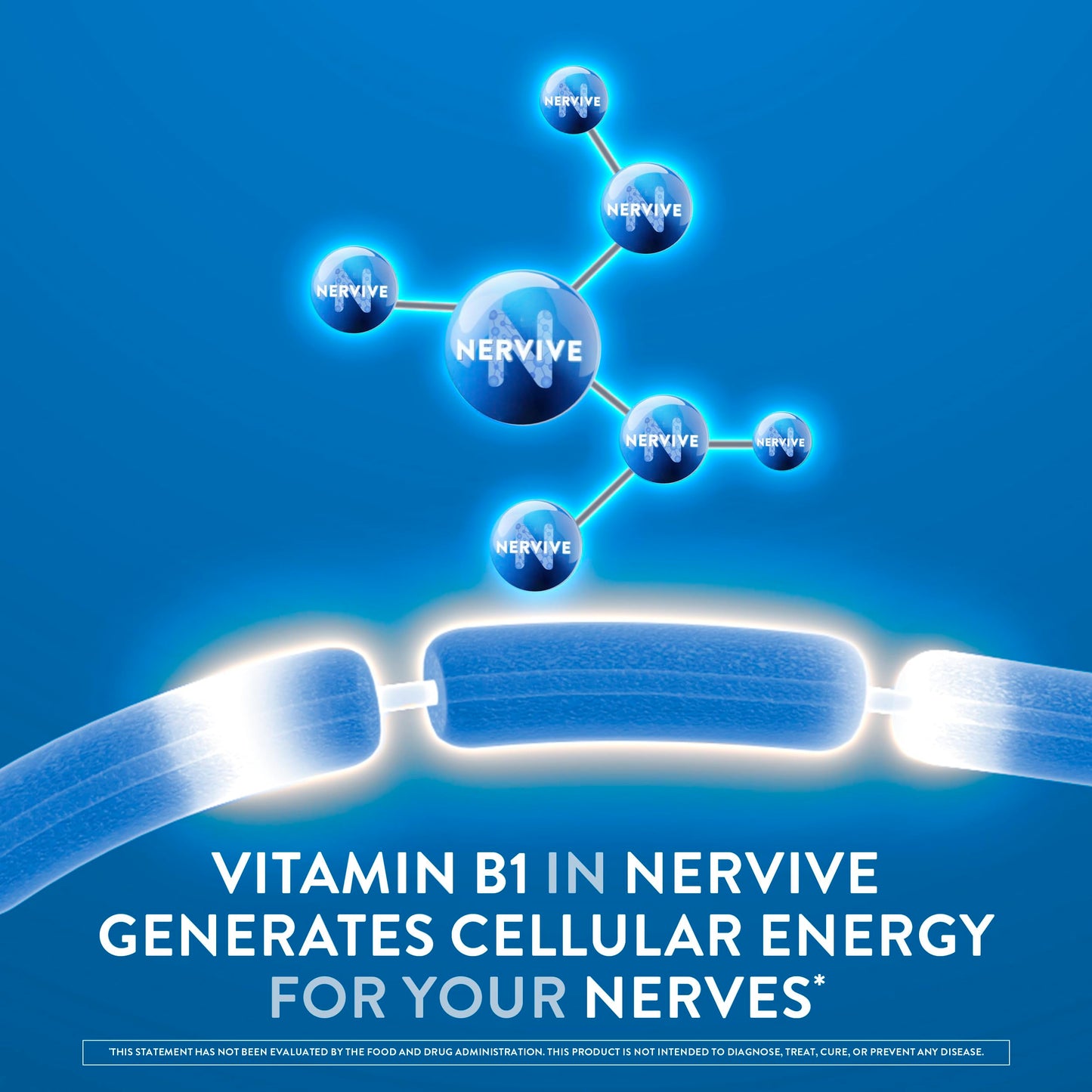 Nervive Nerve Health, Alpha Lipoic Acid, Fortify Nerve Health, Healthy Nerve Function, Healthy Blood Circulation, Supplement, Tablet, 60 Tablets NerviveBuy Supplements Australia