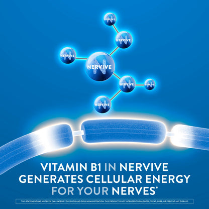 Nervive Nerve Health, Alpha Lipoic Acid, Fortify Nerve Health, Healthy Nerve Function, Healthy Blood Circulation, Supplement, Tablet, 60 Tablets NerviveBuy Supplements Australia