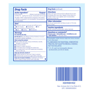 Boiron Arnicare Gel 4.2 oz (Twin Pack) for Joint Pain Relief, Muscle Pain, Muscle Soreness, and Swelling from Bruises or Injury - Non-Greasy and Fragrance-Free Arnica BoironBuy Supplements Australia