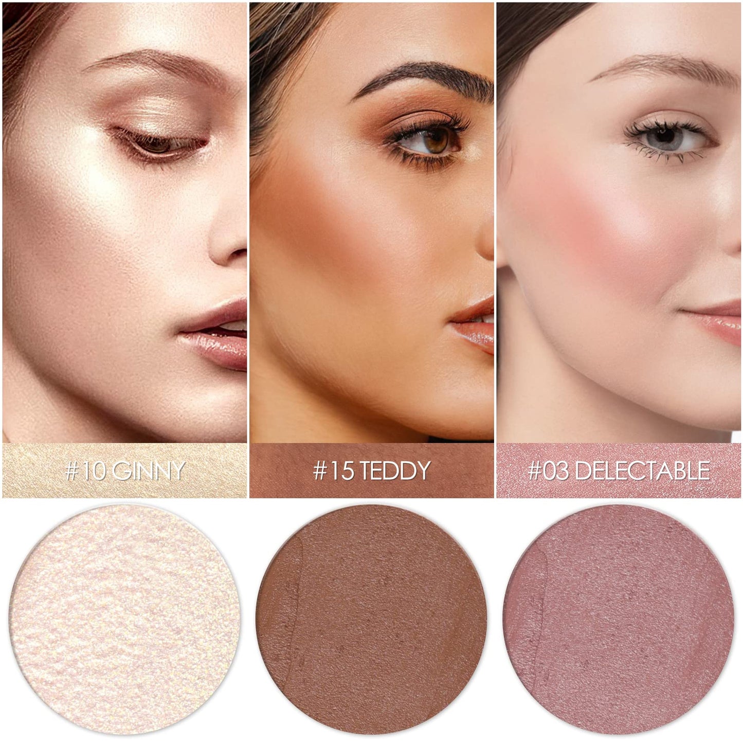 FALOCUTUS 3 Pcs NEUTRAL Contour Stick Set,Cream Blush & Highlighter Bronzer Pen,Long Lasting & Smooth Natural Face Contouring Illuminator,Professional Makeup Kit for All Skin FalocutusBuy Supplements Australia