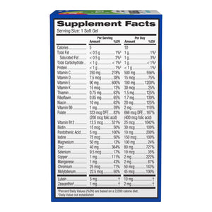 PreserVision AREDS 2 + Multivitamin, #1 Eye Doctor Recommended Brand, 2-in-1 Eye Vitamin with Lutein, Zeaxanthin, Zinc, and Vitamin C, D & E, 100 Softgels PreserVisionBuy Supplements Australia