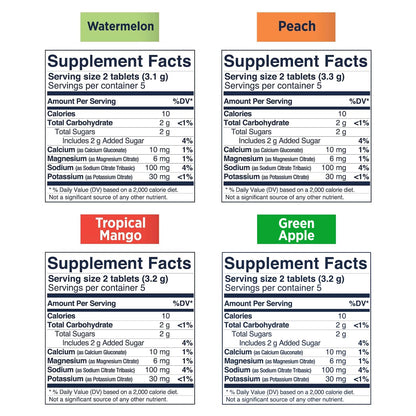 SaltStick Electrolyte FastChews Best Sellers Variety Pack - 90 Tablets