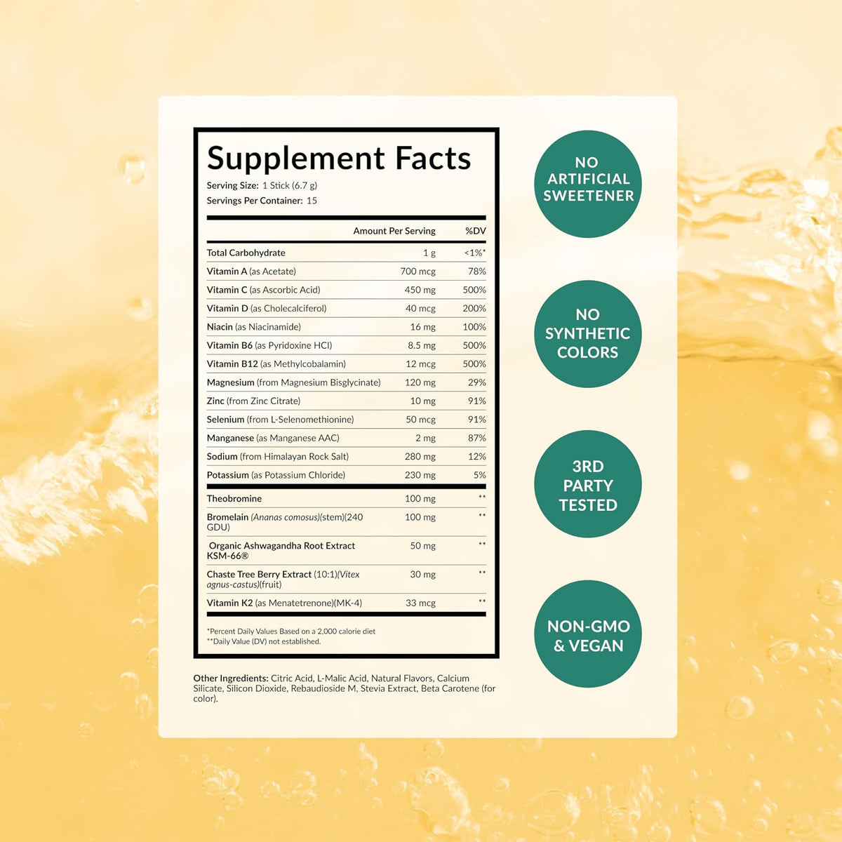 BEAM Glow, Summer Variety Pack, Hormone Support & Cortisol Supplement for Women, Pineapple, Peach Mango and Watermelon