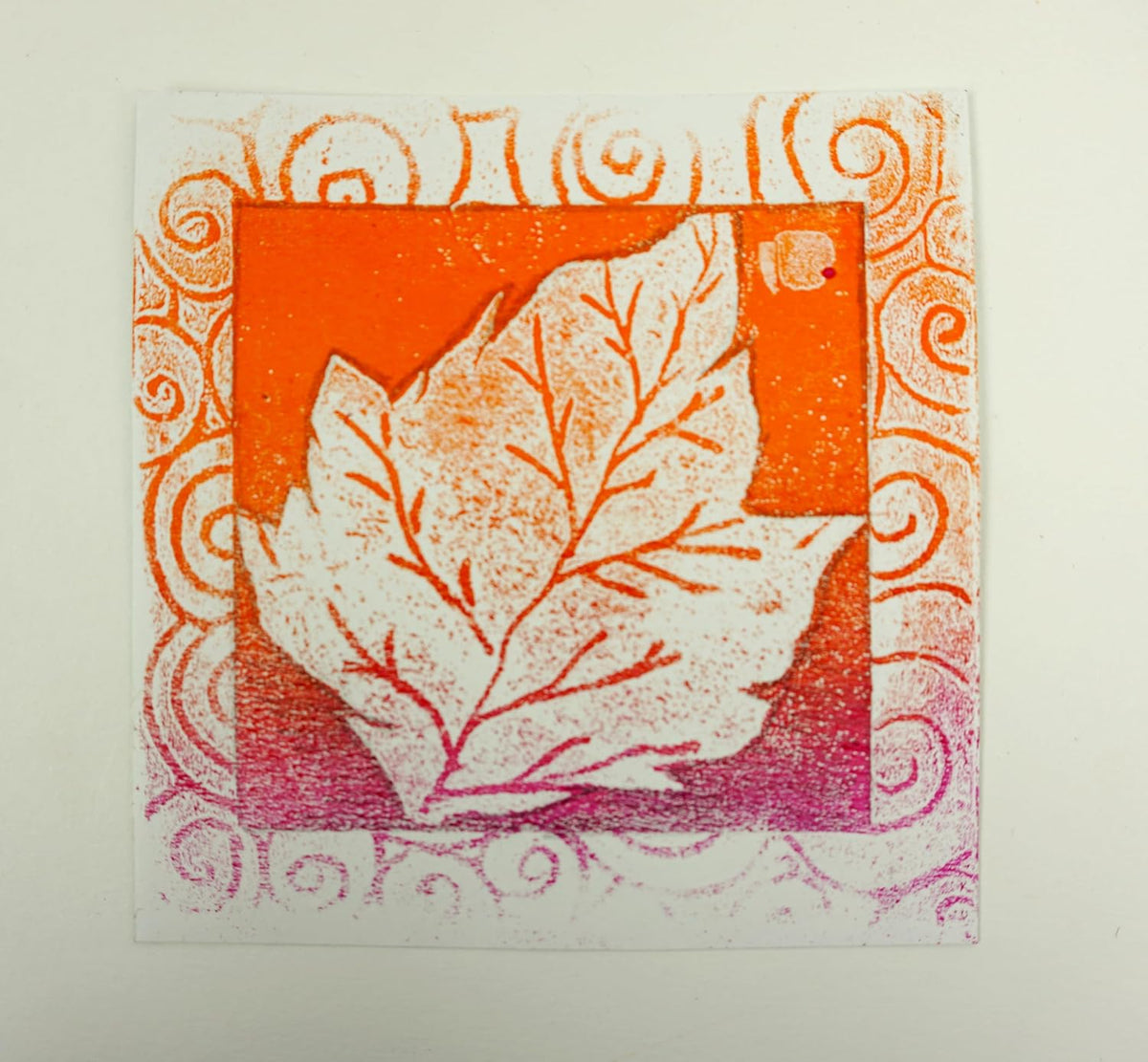 Gelli Arts Stamp Kit with Reusable 5 x 5 Printing Plate, DIY Stamp-Making and Monoprinting Set with Foam Sheets, Cardstock, Roller and Yarn
