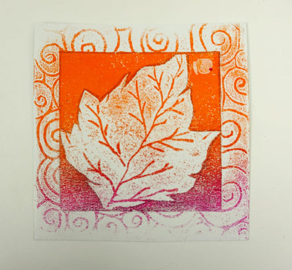 Gelli Arts Stamp Kit with Reusable 5 x 5 Printing Plate, DIY Stamp-Making and Monoprinting Set with Foam Sheets, Cardstock, Roller and Yarn